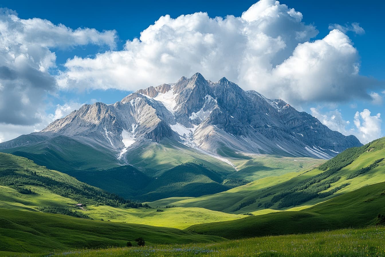 Кавказские горы